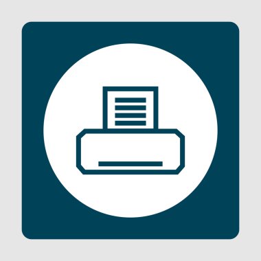 Mavi kutsal kişilerin resmi düğme stili arka plan üzerinde Faks