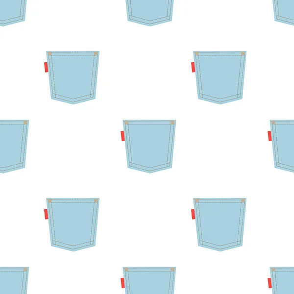 Kot cepleri ile dikişsiz desen. Vektör çizimi