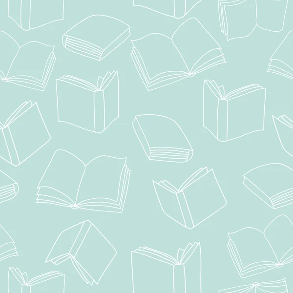 Anahat kitapları ile dikişsiz vektör deseni