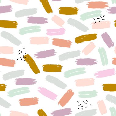 Kusursuz el yapımı fırça darbesi izi. Modern sanatsal doku. Kumaş, duvar kağıdı ve tekstil için harika..