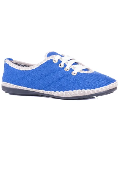 Blue women shoes — Stock Photo, Image