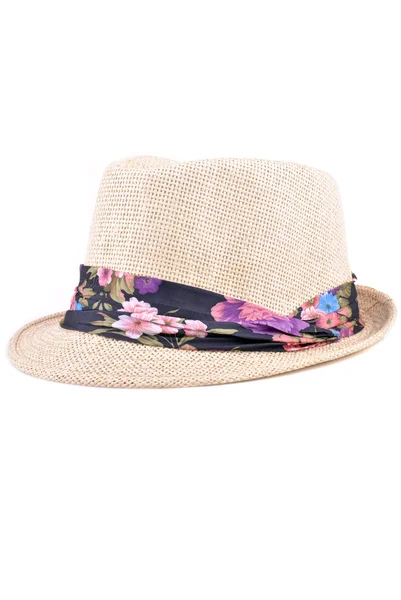 Sombrero sobre fondo blanco — Foto de Stock
