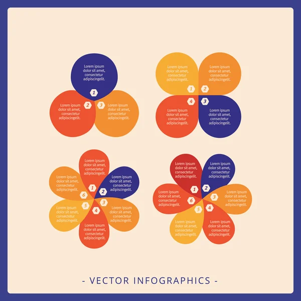 Diagrama de flores imágenes de stock de arte vectorial | Depositphotos
