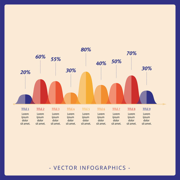 Mountain Data Chart Template 2