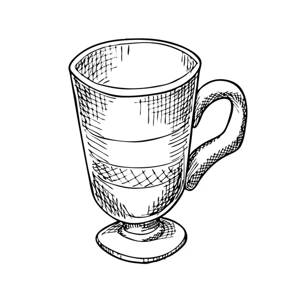 Café con leche Ilustración — Vector de stock