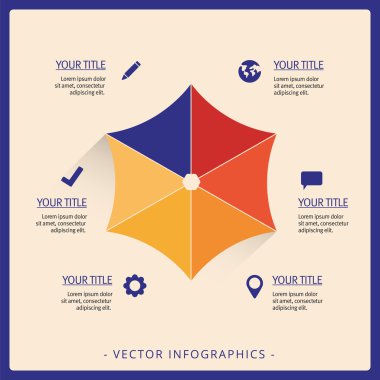 Şemsiye diyagramı şablonu