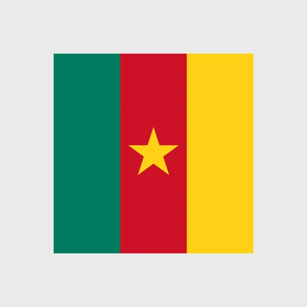 Kameruns flagga — Stock vektor