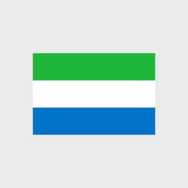 Sierra leone ulusal bayrak