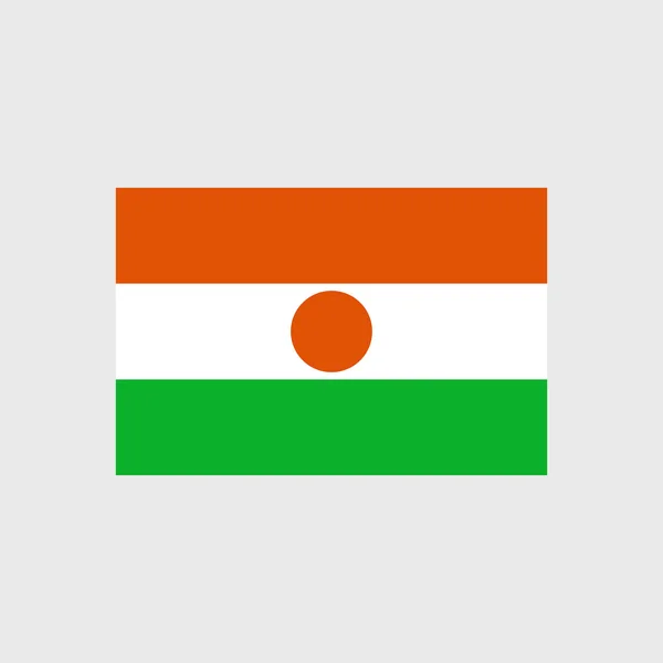 Niger national flag — Stock Vector