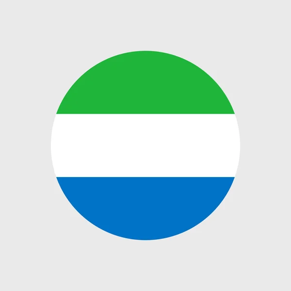 Drapeau national de Sierra Leone — Image vectorielle