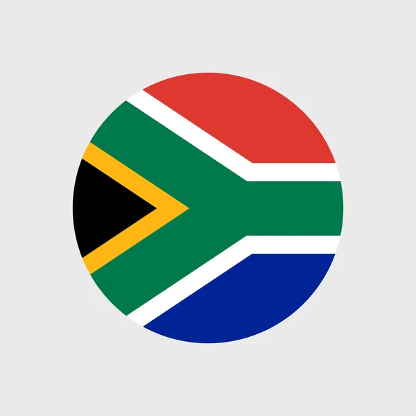 Nationale vlag van Zuid-Afrika — Stockvector