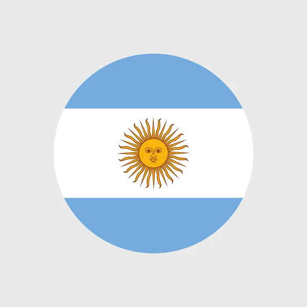 Argentína zászlaja — Stock Vector