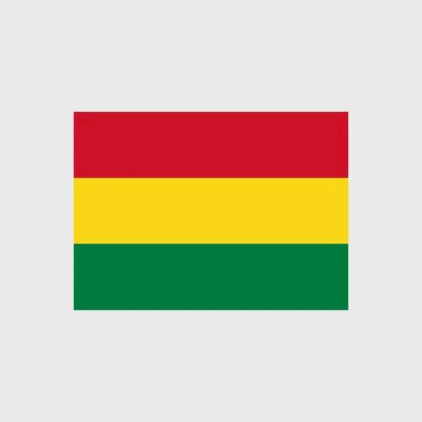 Bolivia flagga — Stock vektor
