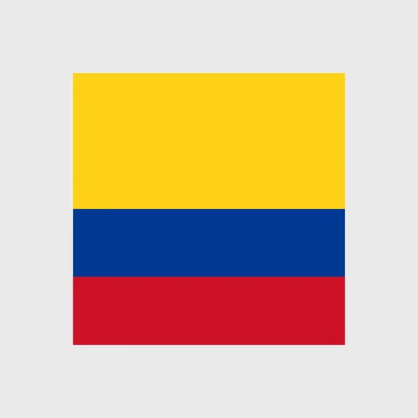 Kolumbianische Nationalflagge — Stockvektor