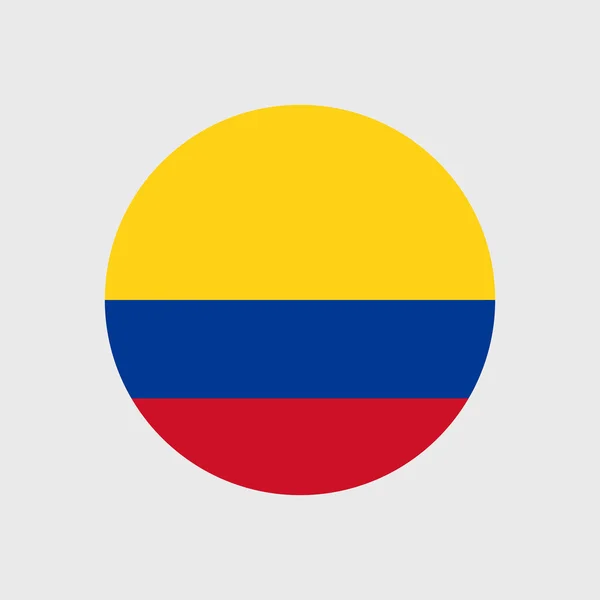 Bandera Nacional de Colombia — Vector de stock