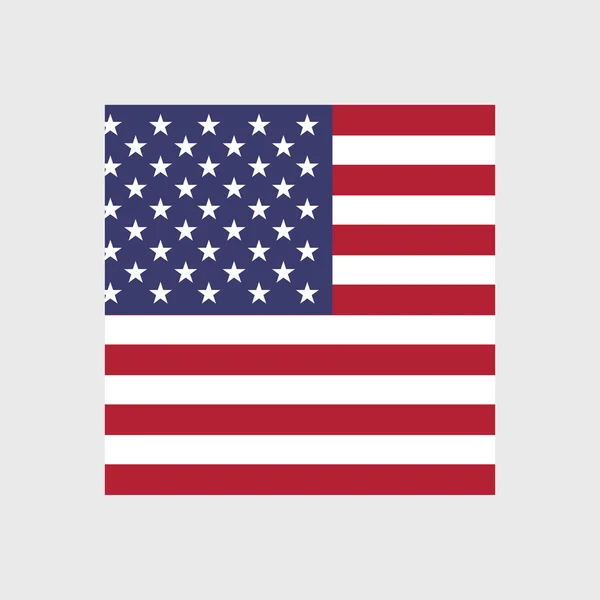 Bandera nacional Estados Unidos de América — Archivo Imágenes Vectoriales