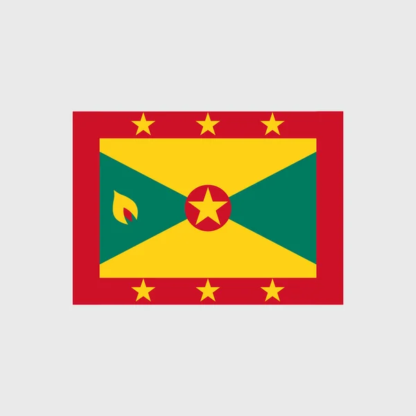 Grenada-Nationalflagge — Stockvektor