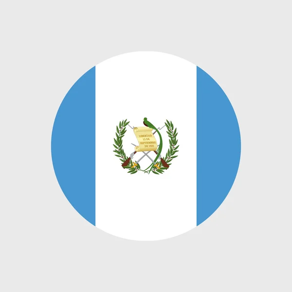 Guatemala zászlaja — Stock Vector