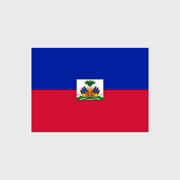 Nationale vlag van Haïti — Stockvector