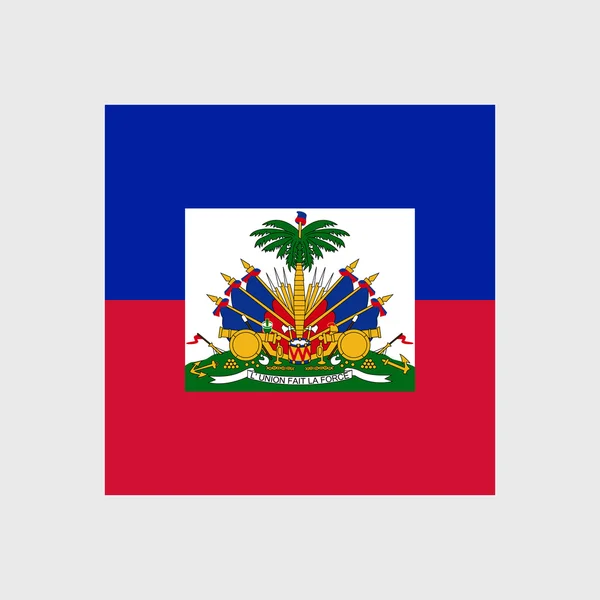 Nationale vlag van Haïti — Stockvector