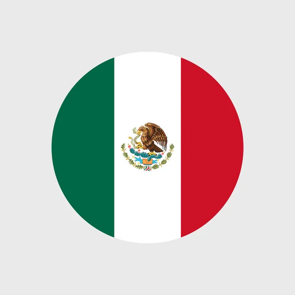 Bandeira Nacional do México — Vetor de Stock