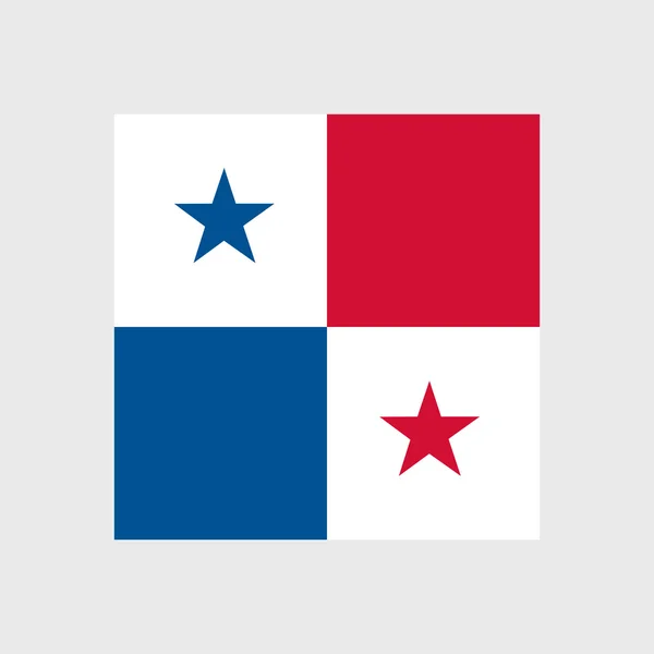 Bandera Nacional de Panamá — Archivo Imágenes Vectoriales