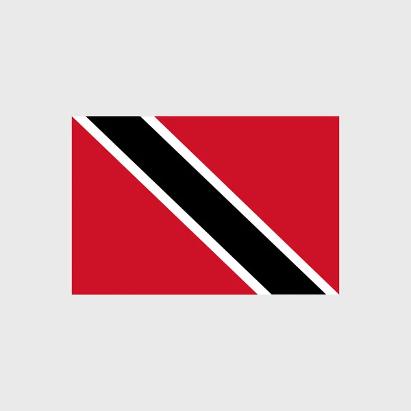 Trinidad és tobago zászlaja — Stock Vector