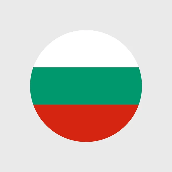 Nationale vlag van Bulgarije — Stockvector