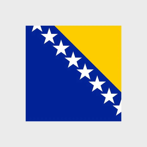 Flaga Bośni i Hercegowiny — Wektor stockowy