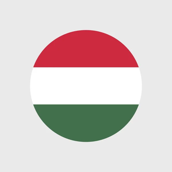 Bandiera nazionale ungherese — Vettoriale Stock