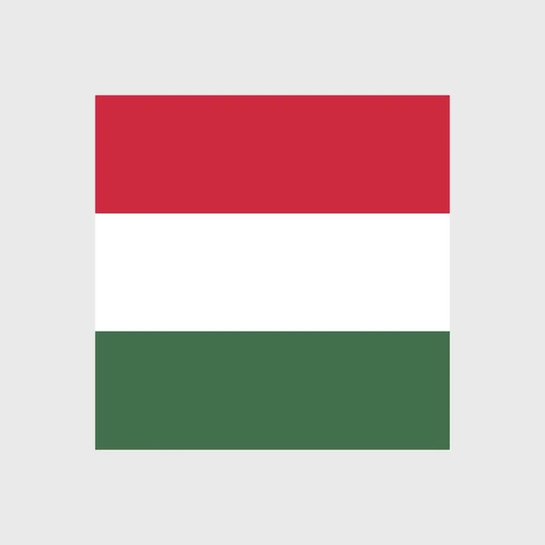 Národní vlajka Maďarska — Stockový vektor