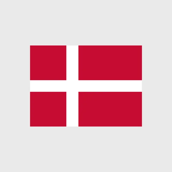 Флаг Дании — стоковый вектор
