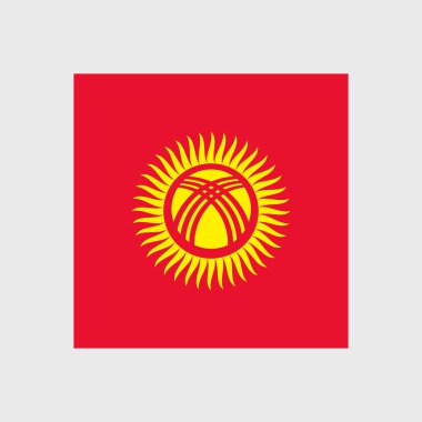 Kırgızistan bayrağı