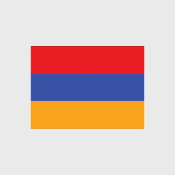 Armenische Nationalflagge — Stockvektor