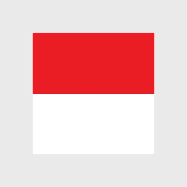 Bandera Nacional de Indonesia — Archivo Imágenes Vectoriales