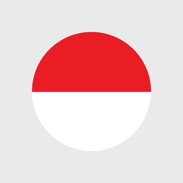 印度尼西亚国旗 — 图库矢量图片