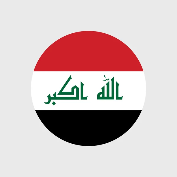 Bandera nacional de Irak — Vector de stock