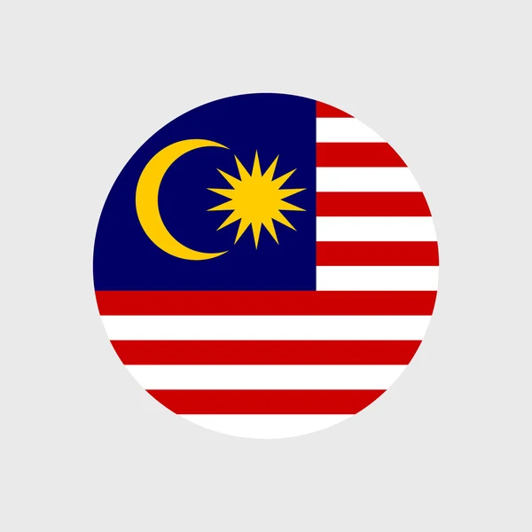 Malaysia national flag — Stock Vector