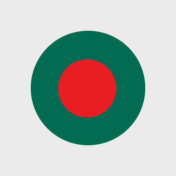 Bandeira nacional do Bangladesh — Vetor de Stock