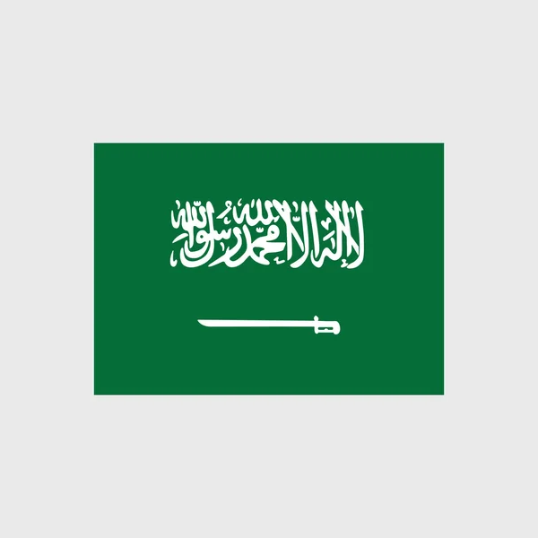 Bendera Nasional Arab Saudi - Stok Vektor