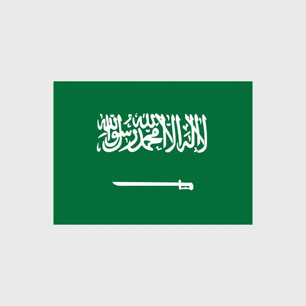 Arabie saoudite Drapeau national — Image vectorielle