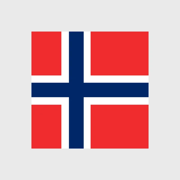 Εθνική σημαία Νορβηγίας — Διανυσματικό Αρχείο