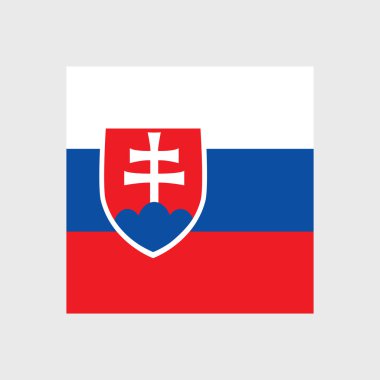 Slovakya ulusal bayrak