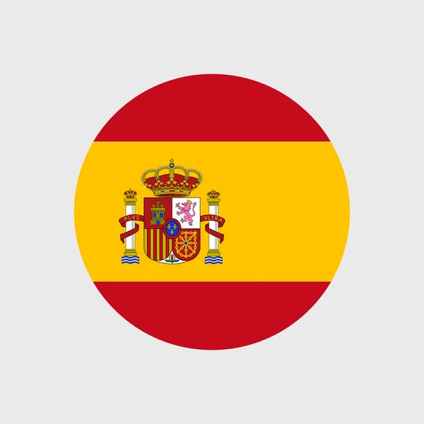 Spaniens Nationalflagge — Stockvektor