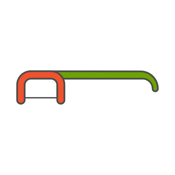 Mini Flosser Line Icon — Stock Vector