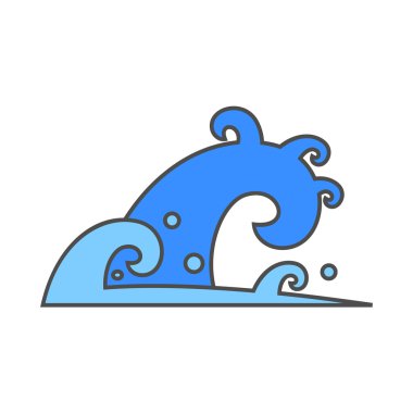 Deniz dalga satırı simgesi