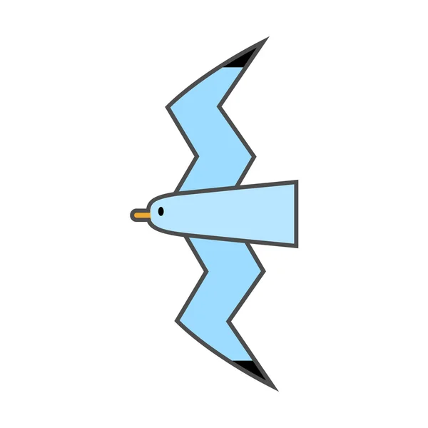 Icono de línea de gaviota — Vector de stock