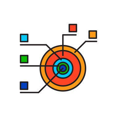 Pasta grafiği satırı simgesi