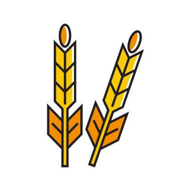 Buğday kulakları satırı simgesi
