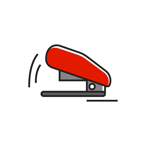 Stapler Line Icon — Stock Vector